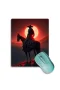 SonicTouch Gün Batımı Kovboy Temalı Kaydırmaz Gaming Oyuncu Dikişsiz Siyah Mouse Pad17x21cm