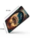 SonicTouch Hinora Hayat Ağacı Kaydırmaz Gaming Oyuncu Dikişsiz Mavi Turuncu Mouse Pad17x21cm