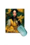 SonicTouch Japon Orman Perisi Kaydırmaz Gaming Oyuncu Dikişsiz Sarı Yeşil Mouse Pad17x21cm