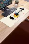 SonicTouch Klavye Mousepad 32x70cm Mondrian Kemanı Dikişsiz Pürüzsüz Sıvı Geçirmez Kaymaz Taban