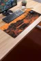 SonicTouch Klavye Mousepad 32x70cm Çorak Dünya Dikişsiz Pürüzsüz Sıvı Geçirmez Kaymaz Taban