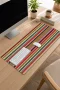 SonicTouch Klavye Mousepad 32x70cm Yörük Kilimi Dikişsiz Pürüzsüz Sıvı Geçirmez Kaymaz Taban