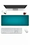 SonicTouch Klavye Mousepad 32x70cm Yeşil Aura Dikişsiz Pürüzsüz Sıvı Geçirmez Kaymaz Taban