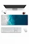 SonicTouch Klavye Mousepad 32x70cm Sonsuz Okyanus Dikişsiz Pürüzsüz Sıvı Geçirmez Kaymaz Taban