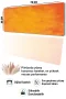SonicTouch Klavye Mousepad 32x70cm Gün Batımı Dokusu Dikişsiz Pürüzsüz Sıvı Geçirmez Kaymaz Taban