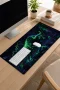 SonicTouch Klavye Mousepad 32x70cm Neon Bull Market Dikişsiz Pürüzsüz Sıvı Geçirmez Kaymaz Taban