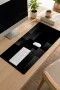 SonicTouch Klavye Mousepad 32x70cm Siyah Perspektif Dikişsiz Pürüzsüz Sıvı Geçirmez Kaymaz Taban