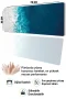 SonicTouch Klavye Mousepad 32x70cm Sonsuz Okyanus Dikişsiz Pürüzsüz Sıvı Geçirmez Kaymaz Taban