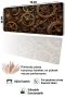 SonicTouch Klavye Mousepad 32x70cm Bronz Çarklar Dikişsiz Pürüzsüz Sıvı Geçirmez Kaymaz Taban