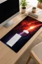 SonicTouch Klavye Mousepad 32x70cm Galaktik Gün Doğumu Dikişsiz Pürüzsüz Sıvı Geçirmez Kaymaz Taban