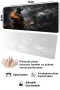 SonicTouch Klavye Mousepad 32x70cm Ateş Hattı Dikişsiz Pürüzsüz Sıvı Geçirmez Kaymaz Taban