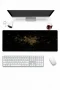SonicTouch Klavye Mousepad 32x70cm Ankara Gece Haritası Pürüzsüz Sıvı Geçirmez Kaymaz Taban