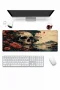 SonicTouch Klavye Mousepad 32x70cm Karanlık Ukiyo-e Dikişsiz Pürüzsüz Sıvı Geçirmez Kaymaz Taban