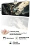 SonicTouch Klavye Mousepad 32x70cm Baykuş Ruhu Dikişsiz Pürüzsüz Sıvı Geçirmez Kaymaz Taban