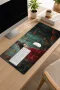 SonicTouch Klavye Mousepad 32x70cm Kızıl Akvaryum Dikişsiz Pürüzsüz Sıvı Geçirmez Kaymaz Taban
