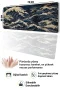 SonicTouch Klavye Mousepad 32x70cm Karanlık Deniz Dikişsiz Pürüzsüz Sıvı Geçirmez Kaymaz Taban