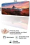 SonicTouch Klavye Mousepad 32x70cm Kızıl Dağlar Dikişsiz Pürüzsüz Sıvı Geçirmez Kaymaz Taban