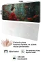 SonicTouch Klavye Mousepad 32x70cm Kızıl Akvaryum Dikişsiz Pürüzsüz Sıvı Geçirmez Kaymaz Taban