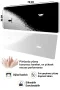 SonicTouch Klavye Mousepad 32x70cm Kuğuların Dengesi Dikişsiz Pürüzsüz Sıvı Geçirmez Kaymaz Taban