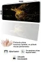 SonicTouch Klavye Mousepad 32x70cm Antalya Gece Haritası Pürüzsüz Sıvı Geçirmez Kaymaz Taban