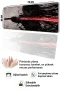 SonicTouch Klavye Mousepad 32x70cm Kızıl Katana Dikişsiz Pürüzsüz Sıvı Geçirmez Kaymaz Taban