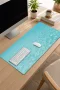 SonicTouch Klavye Mousepad 32x70cm Mavi Huzur Dikişsiz Pürüzsüz Sıvı Geçirmez Kaymaz Taban