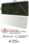 SonicTouch Klavye Mousepad 32x70cm Zümrüt Bahçe Dikişsiz Pürüzsüz Sıvı Geçirmez Kaymaz Taban