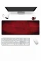 SonicTouch Klavye Mousepad 32x70cm Kızıl Doku Dikişsiz Pürüzsüz Sıvı Geçirmez Kaymaz Taban