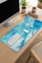 SonicTouch Klavye Mousepad 32x70cm Mint Fırtınası Dikişsiz Pürüzsüz Sıvı Geçirmez Kaymaz Taban