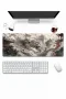 SonicTouch Klavye Mousepad 32x70cm Beyaz Kaplan Tapınağı Pürüzsüz Sıvı Geçirmez Kaymaz Taban