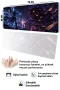 SonicTouch Klavye Mousepad 32x70cm Neon Büyücü Dikişsiz Pürüzsüz Sıvı Geçirmez Kaymaz Taban