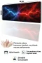 SonicTouch Klavye Mousepad 32x70cm Elementlerin Savaşı Dikişsiz Pürüzsüz Sıvı Geçirmez Kaymaz Taban