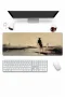 SonicTouch Klavye Mousepad 32x70cm Yalnız Gölge Dikişsiz Pürüzsüz Sıvı Geçirmez Kaymaz Taban