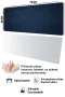 SonicTouch Klavye Mousepad 32x70cm Gece Mavisi Dikişsiz Pürüzsüz Sıvı Geçirmez Kaymaz Taban