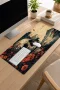SonicTouch Klavye Mousepad 32x70cm Karanlık Ukiyo-e Dikişsiz Pürüzsüz Sıvı Geçirmez Kaymaz Taban