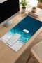 SonicTouch Klavye Mousepad 32x70cm Sonsuz Okyanus Dikişsiz Pürüzsüz Sıvı Geçirmez Kaymaz Taban