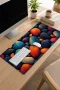 SonicTouch Klavye Mousepad 32x70cm Kintsugi Çakılları Dikişsiz Pürüzsüz Sıvı Geçirmez Kaymaz Taban