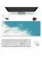 SonicTouch Klavye Mousepad 32x70cm Turkuaz Geçiş Dikişsiz Pürüzsüz Sıvı Geçirmez Kaymaz Taban