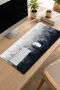 SonicTouch Klavye Mousepad 32x70cm Kuzey Ormanları Dikişsiz Pürüzsüz Sıvı Geçirmez Kaymaz Taban