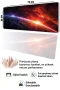 SonicTouch Klavye Mousepad 32x70cm Galaktik Gün Doğumu Dikişsiz Pürüzsüz Sıvı Geçirmez Kaymaz Taban