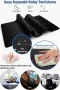 SonicTouch Klavye Mousepad 32x70cm Pastel Tuval Dikişsiz Pürüzsüz Sıvı Geçirmez Kaymaz Taban