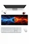 SonicTouch Klavye Mousepad 32x70cm Kozmik Denge Dikişsiz Pürüzsüz Sıvı Geçirmez Kaymaz Taban