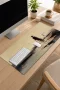 SonicTouch Klavye Mousepad 32x70cm Yalnız Gölge Dikişsiz Pürüzsüz Sıvı Geçirmez Kaymaz Taban