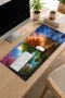 SonicTouch Klavye Mousepad 32x70cm Dört Mevsim Vadisi Dikişsiz Pürüzsüz Sıvı Geçirmez Kaymaz Taban