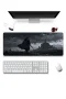 SonicTouch Klavye Mousepad 32x70cm Fırtına Muhafızı Dikişsiz Pürüzsüz Sıvı Geçirmez Kaymaz Taban