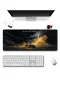 SonicTouch Klavye Mousepad 32x70cm Yıldızlara Yolculuk Dikişsiz Pürüzsüz Sıvı Geçirmez Kaymaz Taban