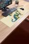 SonicTouch Klavye Mousepad 32x70cm Kübik Kedi Dikişsiz Pürüzsüz Sıvı Geçirmez Kaymaz Taban