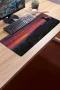 SonicTouch Klavye Mousepad 32x70cm Kızıl Ufuk Dikişsiz Pürüzsüz Sıvı Geçirmez Kaymaz Taban