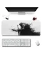 SonicTouch Klavye Mousepad 32x70cm Kara Muhafız Dikişsiz Pürüzsüz Sıvı Geçirmez Kaymaz Taban