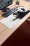 SonicTouch Klavye Mousepad 32x70cm Kara Muhafız Dikişsiz Pürüzsüz Sıvı Geçirmez Kaymaz Taban